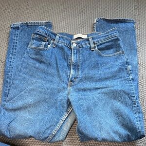 Abercrombie & Fitch Men's Straight Blue Jeans